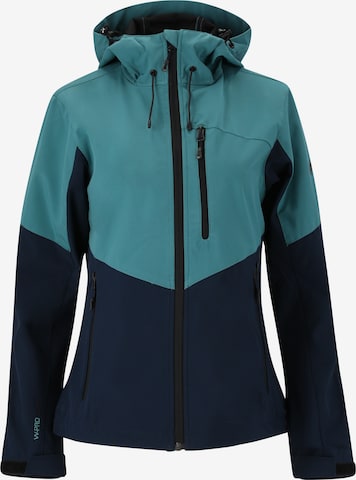 Whistler Outdoorjas 'ROSEA' in Blauw: voorkant