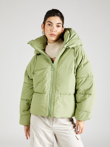 Embassy of Bricks and Logs Winter Jacket 'ZONZA' in Green: front