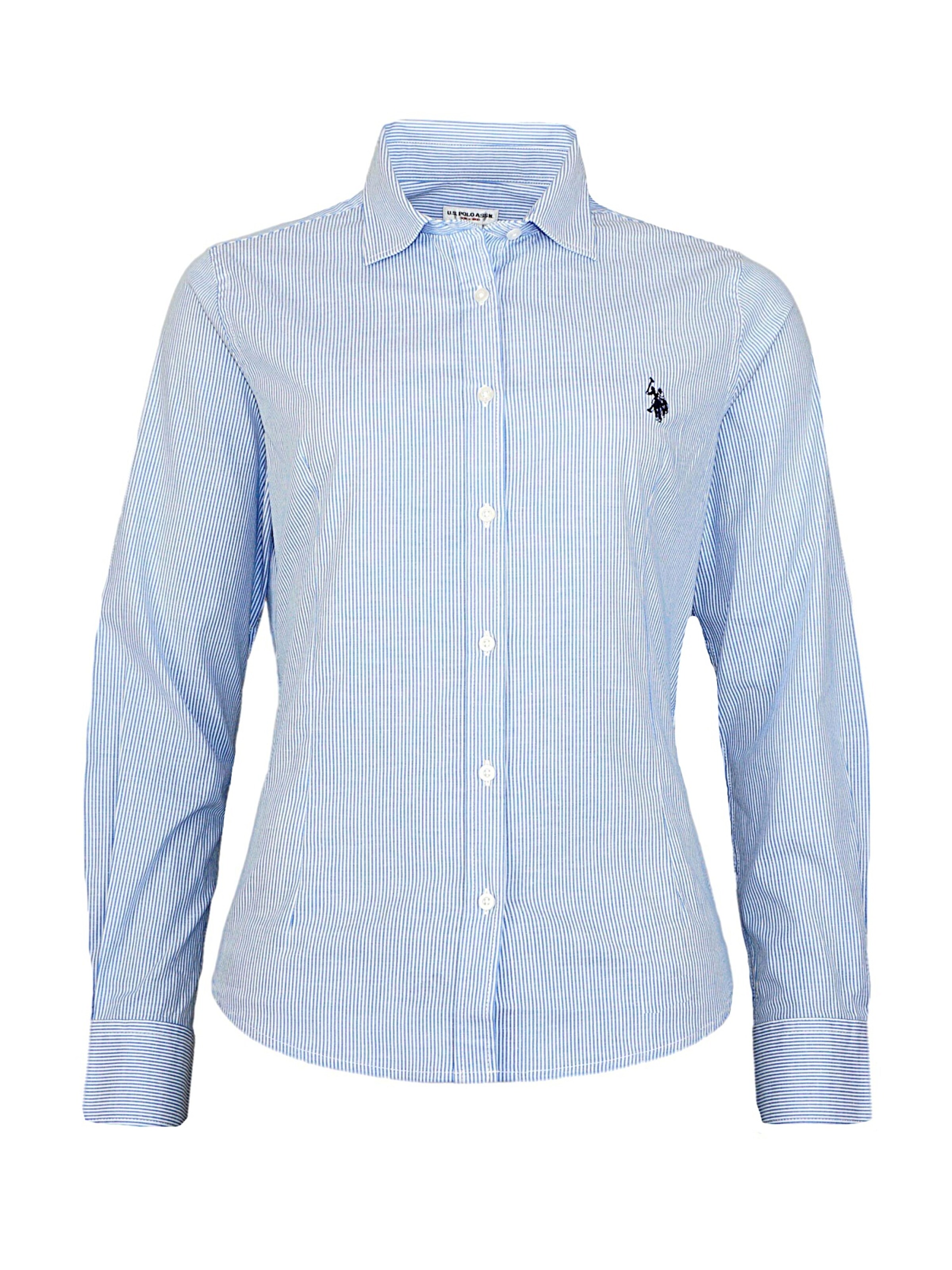 U.S. POLO ASSN. Blouse in Light blue / White, Item view