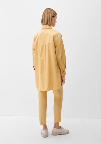 s.Oliver BLACK LABEL Blouse in Yellow