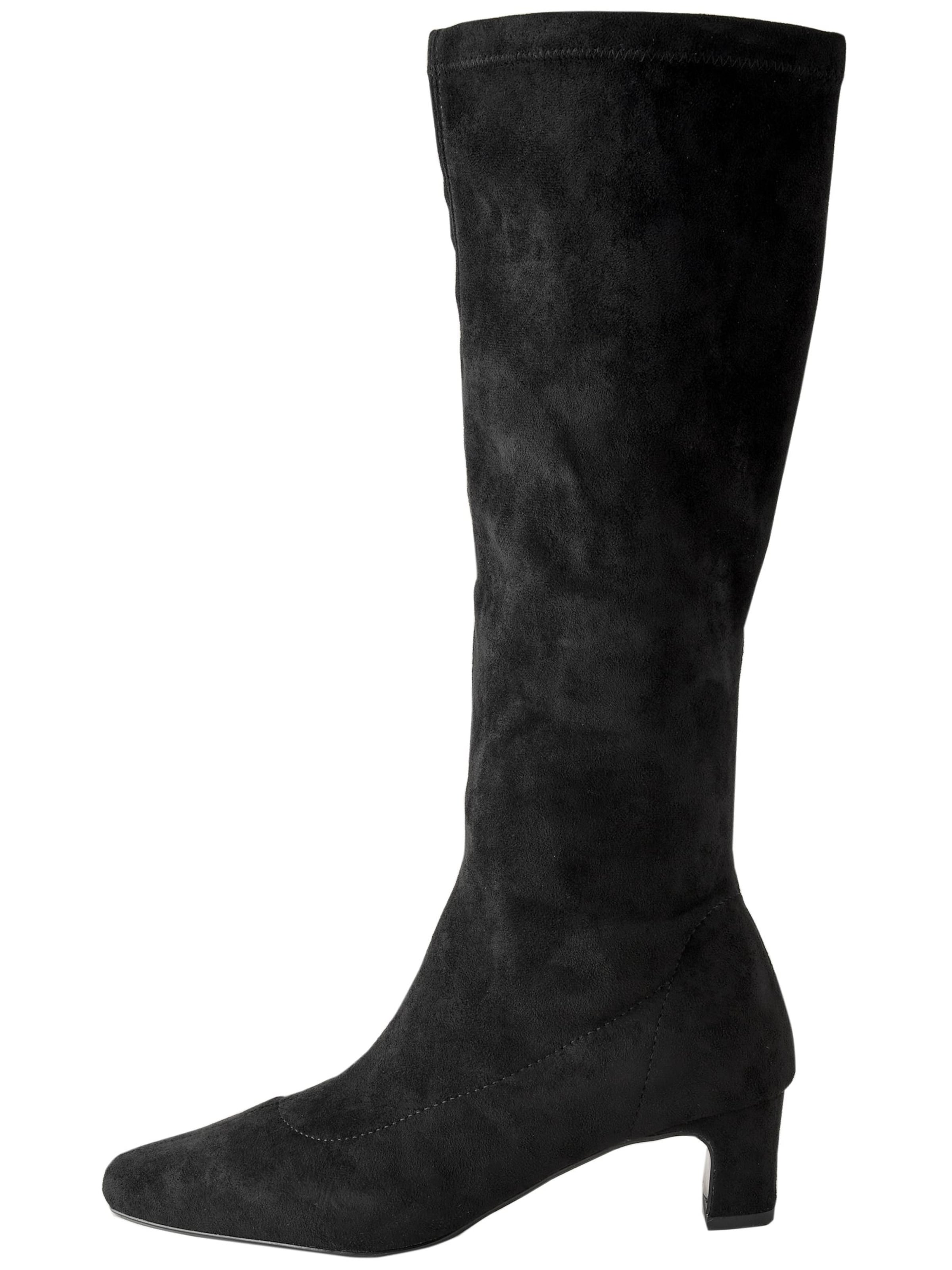 Next Μπότες σε μαύρο: μπροστά