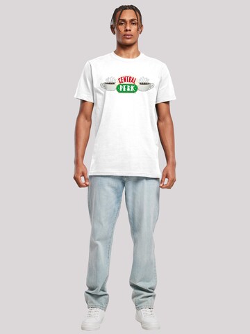 F4NT4STIC Shirt 'Friends TV Serie Central Perk' in Wit