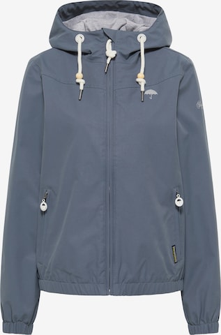 Schmuddelwedda Toiminnallinen takki värissä sininen: etupuoli