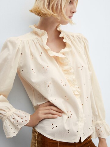 MANGO Blouse 'CLARA' in Wit