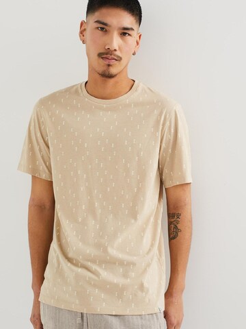 WE Fashion T-Shirt in Beige