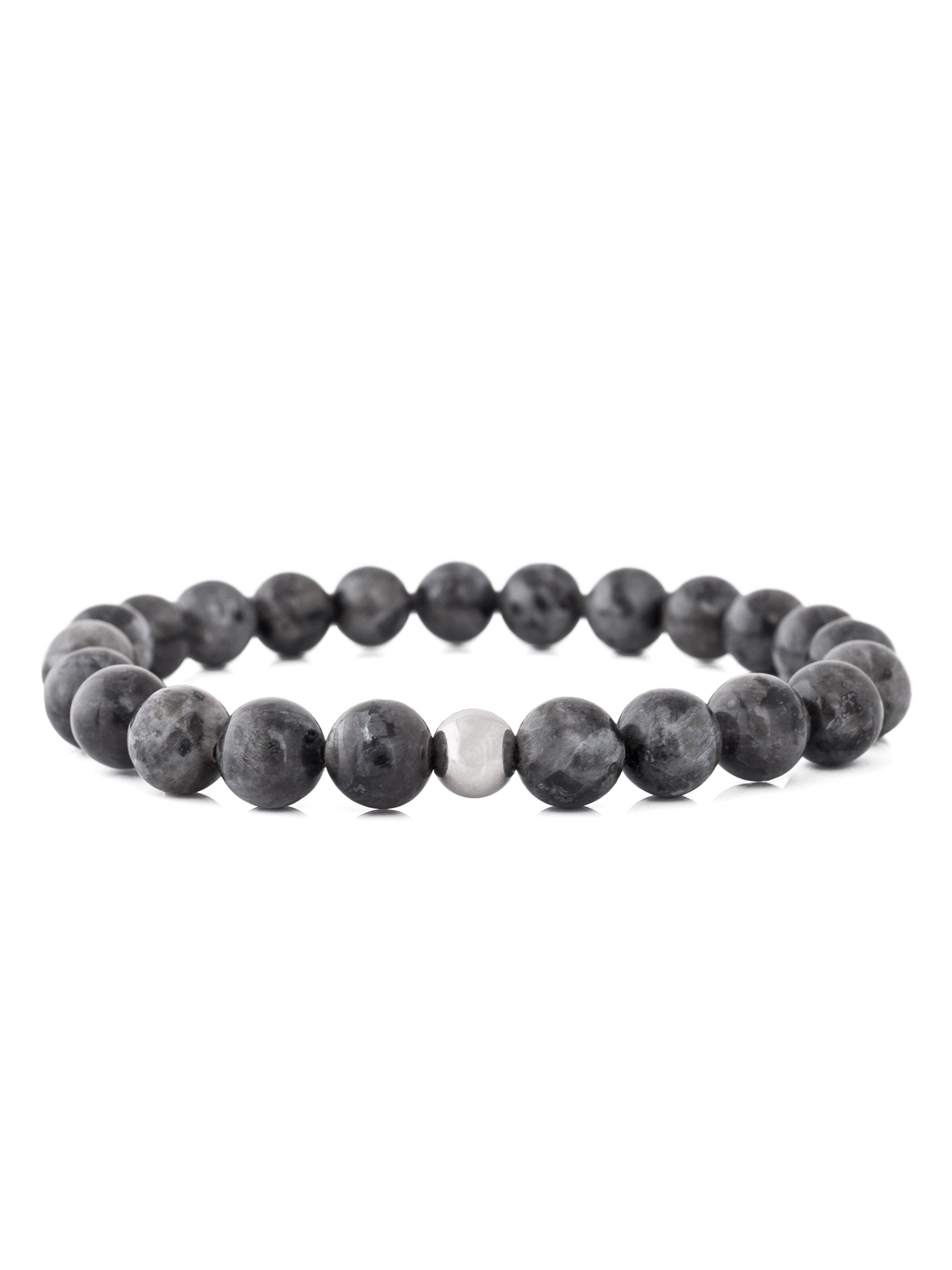 Akitsune Bracelet 'Globae' in Grey: front