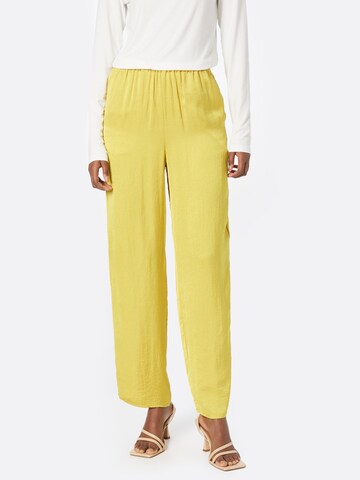 Loosefit Pantalon 'WIDLAND' AMERICAN VINTAGE en jaune : devant