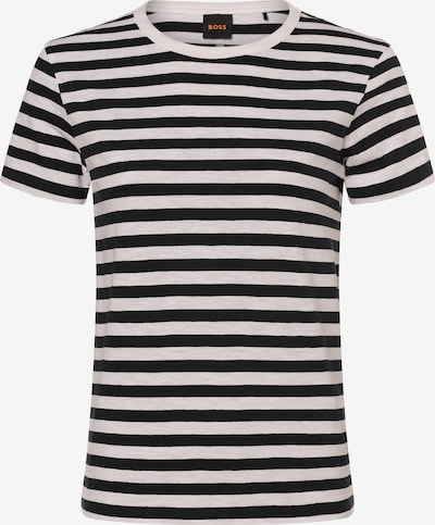 Marškinėliai 'Esla' iš BOSS, spalva – nakties mėlyna / balkšva, Prekių apžvalga