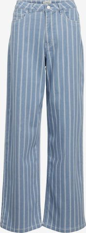 Wide leg Jeans 'OBJMoji Mollie' di OBJECT in blu: frontale