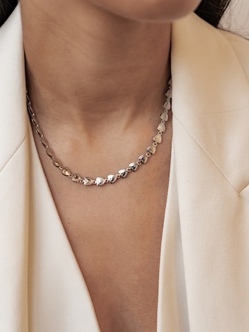 Hey Happiness Kette 'Heart Links'‌‌‌‌‌‌‌‌‌ in Silber