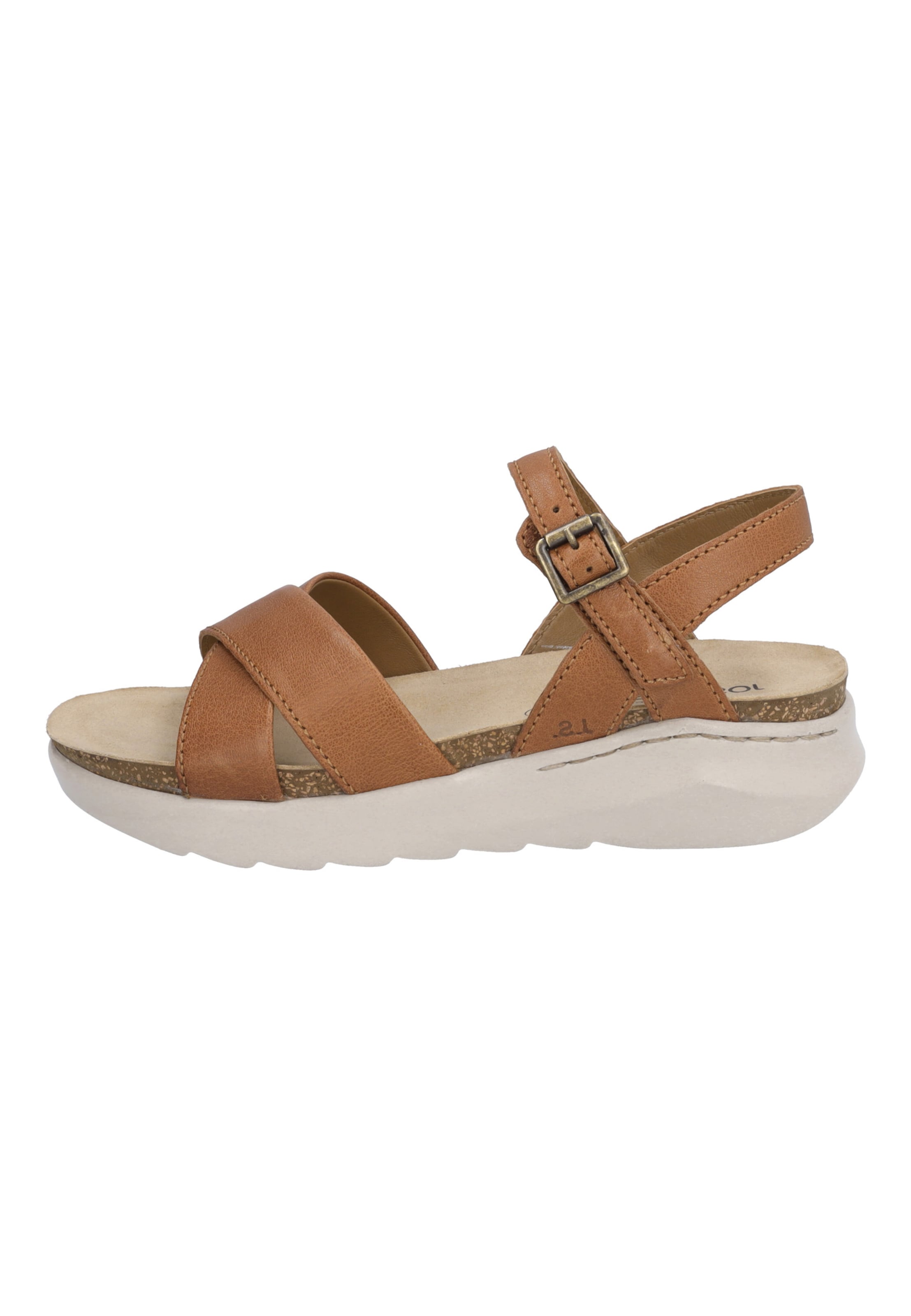 JOSEF SEIBEL Strap sandal 'Celine 03' in Beige: front