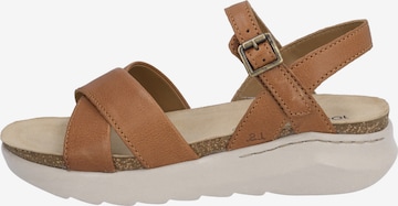 JOSEF SEIBEL Sandalen met riem 'Celine 03' in Beige: voorkant