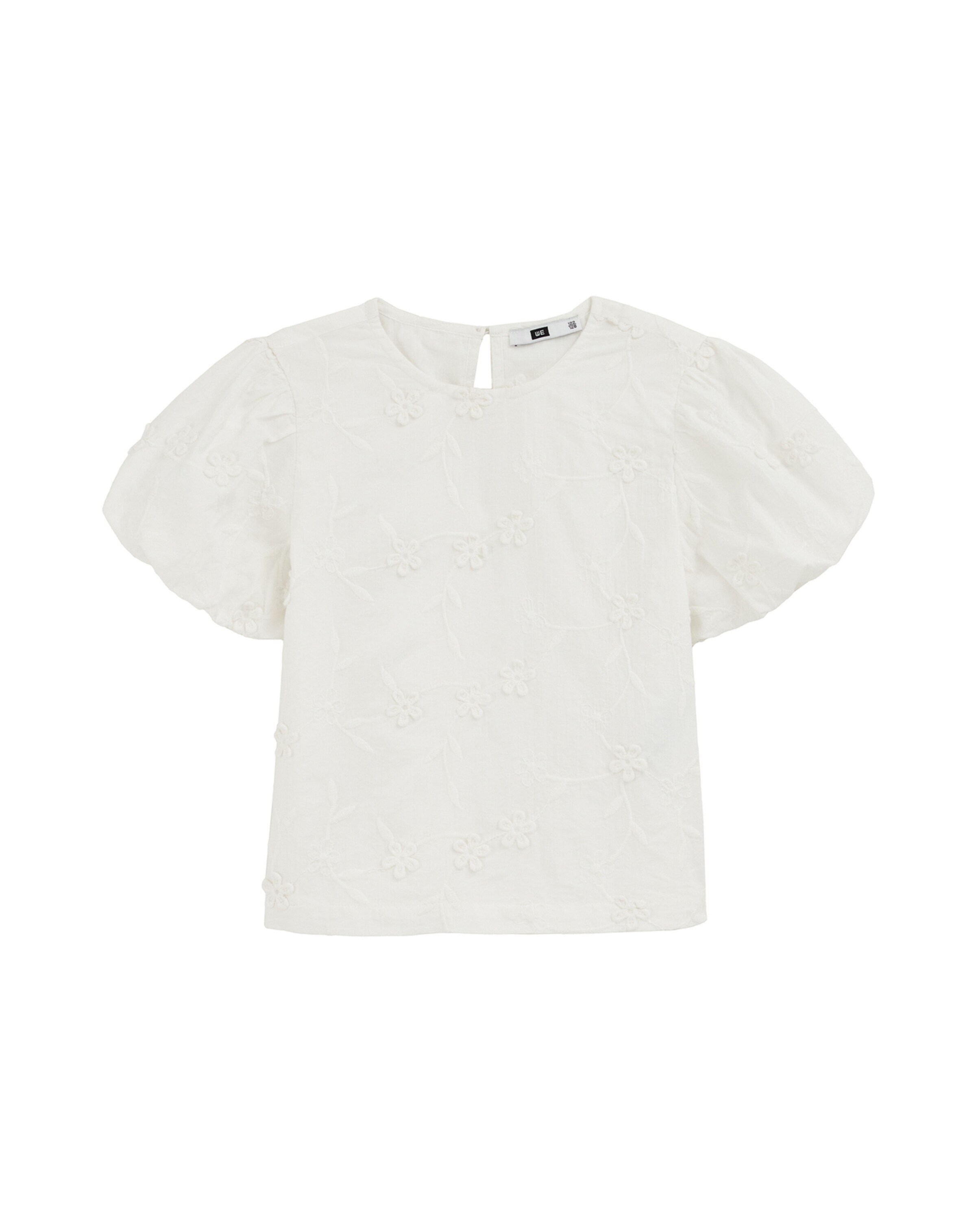 WE Fashion Blouse in White: front