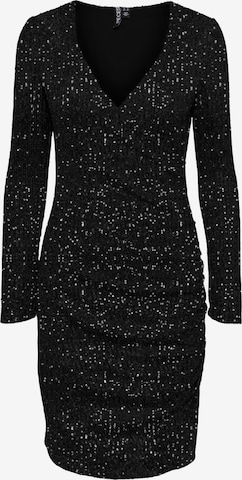 PIECES Φόρεμα 'Delphia' σε μαύρο: μπροστά