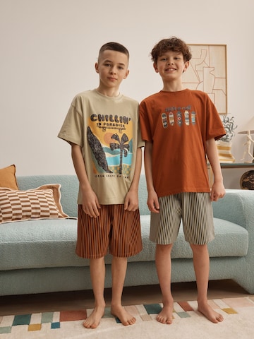 Next Nachtkledij in Beige: voorkant