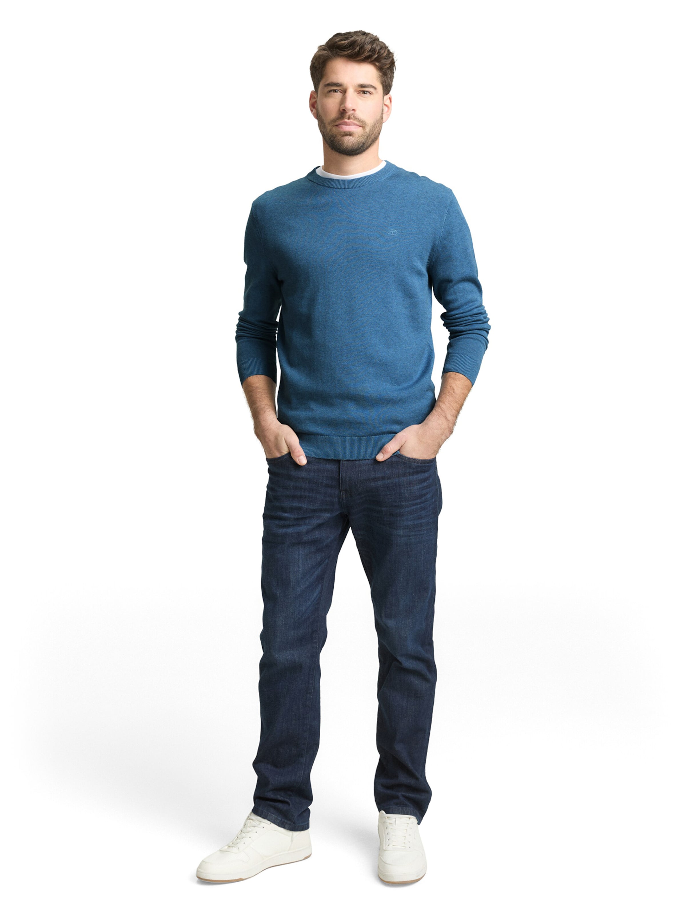 TOM TAILOR Trui in Blauw