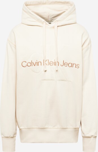 Calvin Klein Jeans Sweat-shirt en beige / noisette, Vue avec produit