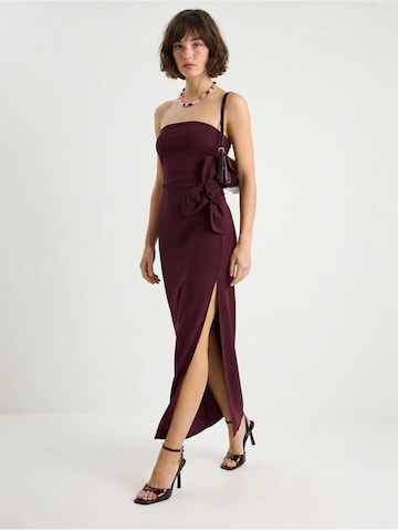 Bianco Lucci Jurk 'Maxi' in Rood