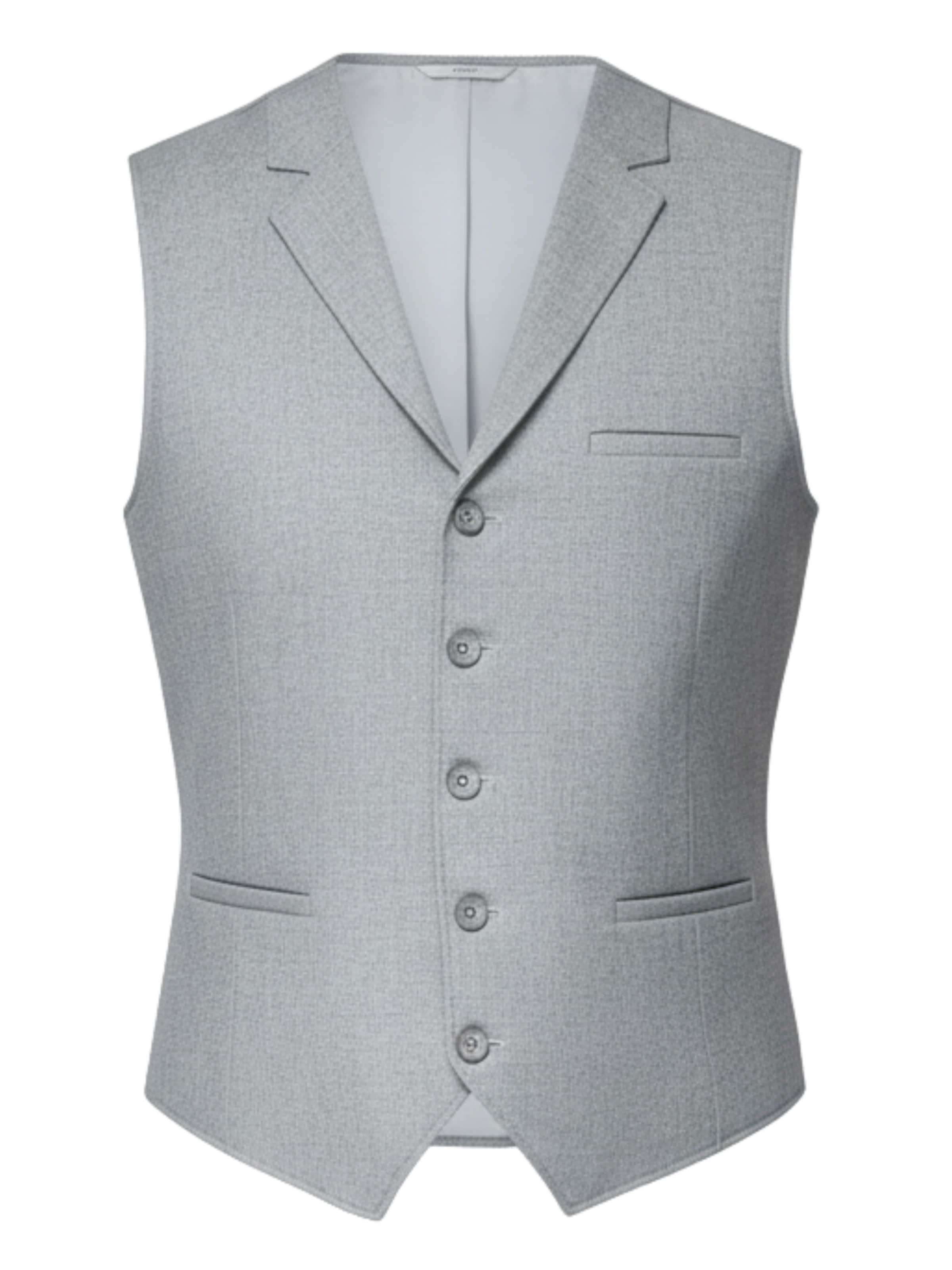 Ombre Bodywarmer in Grijs: voorkant