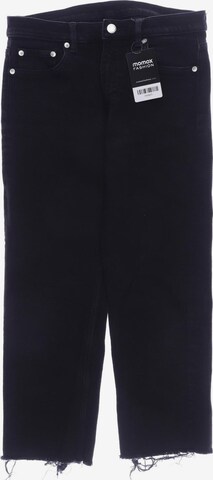 Arket Jeans in 28 in Black: front