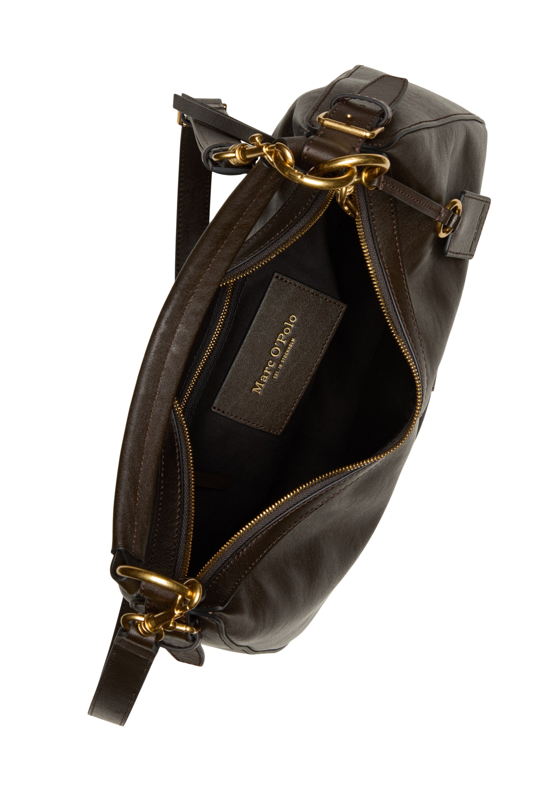Marc O'Polo Shoulder bag 'Philine' in Brown: top