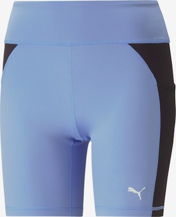 PUMA Workout Pants in Purple: front