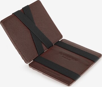 Jaimie Jacobs Wallet 'Flap Boy' in Brown: front