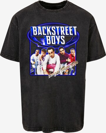 T-Shirt 'Backstreet Boys - Larger Than Life Recolor' Merchcode en noir : devant