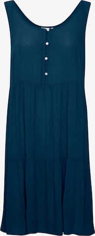ICHI Summer Dress in Blue: front