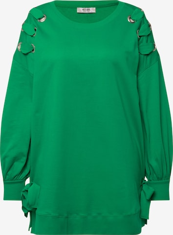 Sweat-shirt Angel of Style en vert : devant
