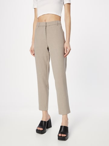 Regular Pantalon chino 'Kylie' FIVEUNITS en marron : devant