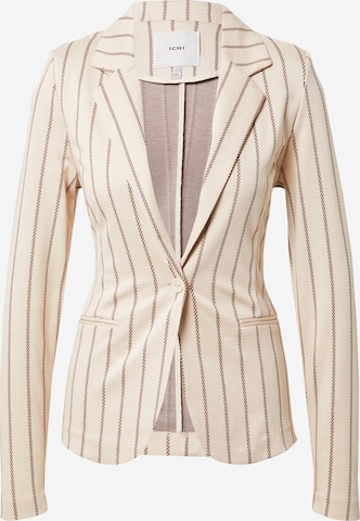 ICHI Blazers 'Ruti' in Beige: voorkant