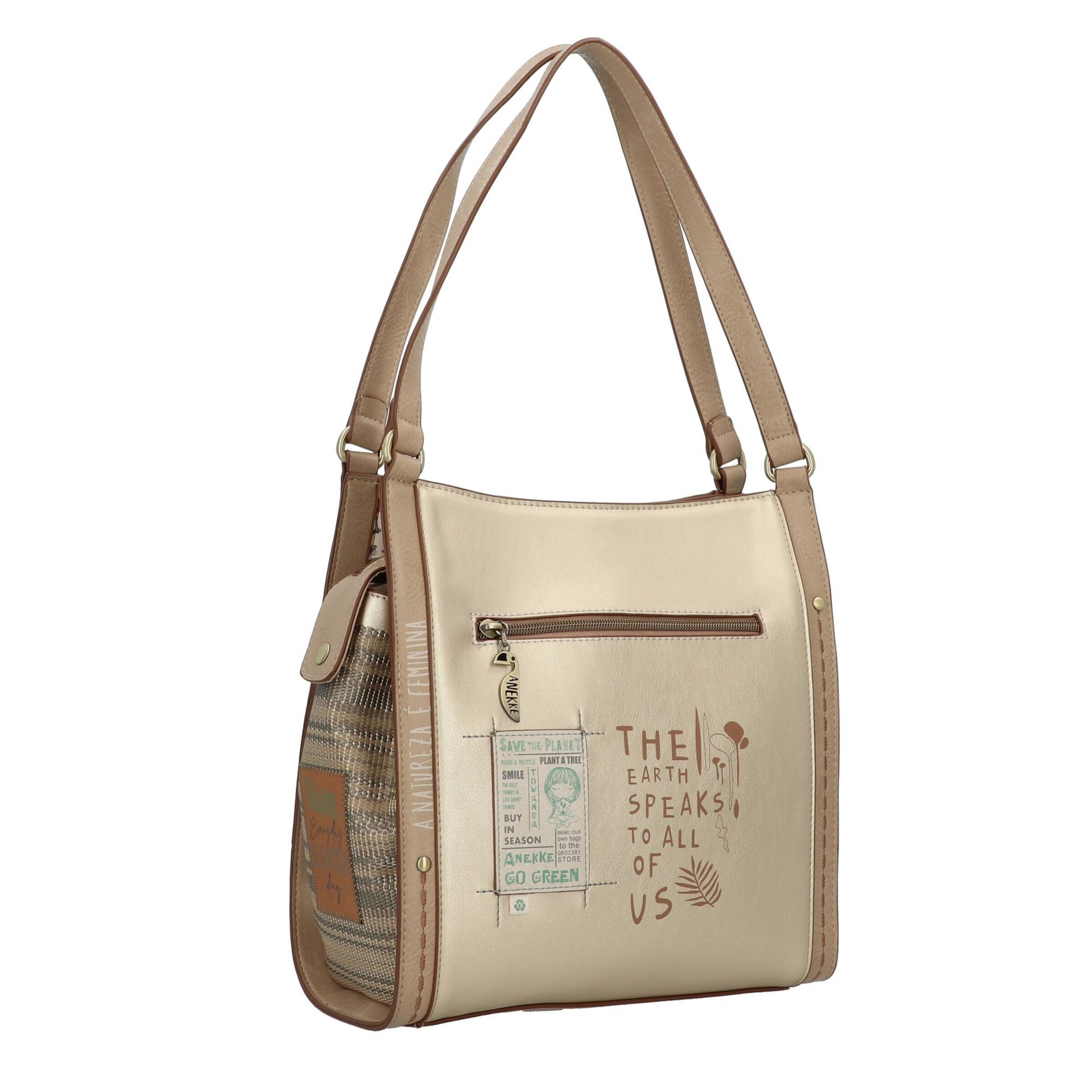 Anekke Shoulder Bag 'Amazonia' in Beige