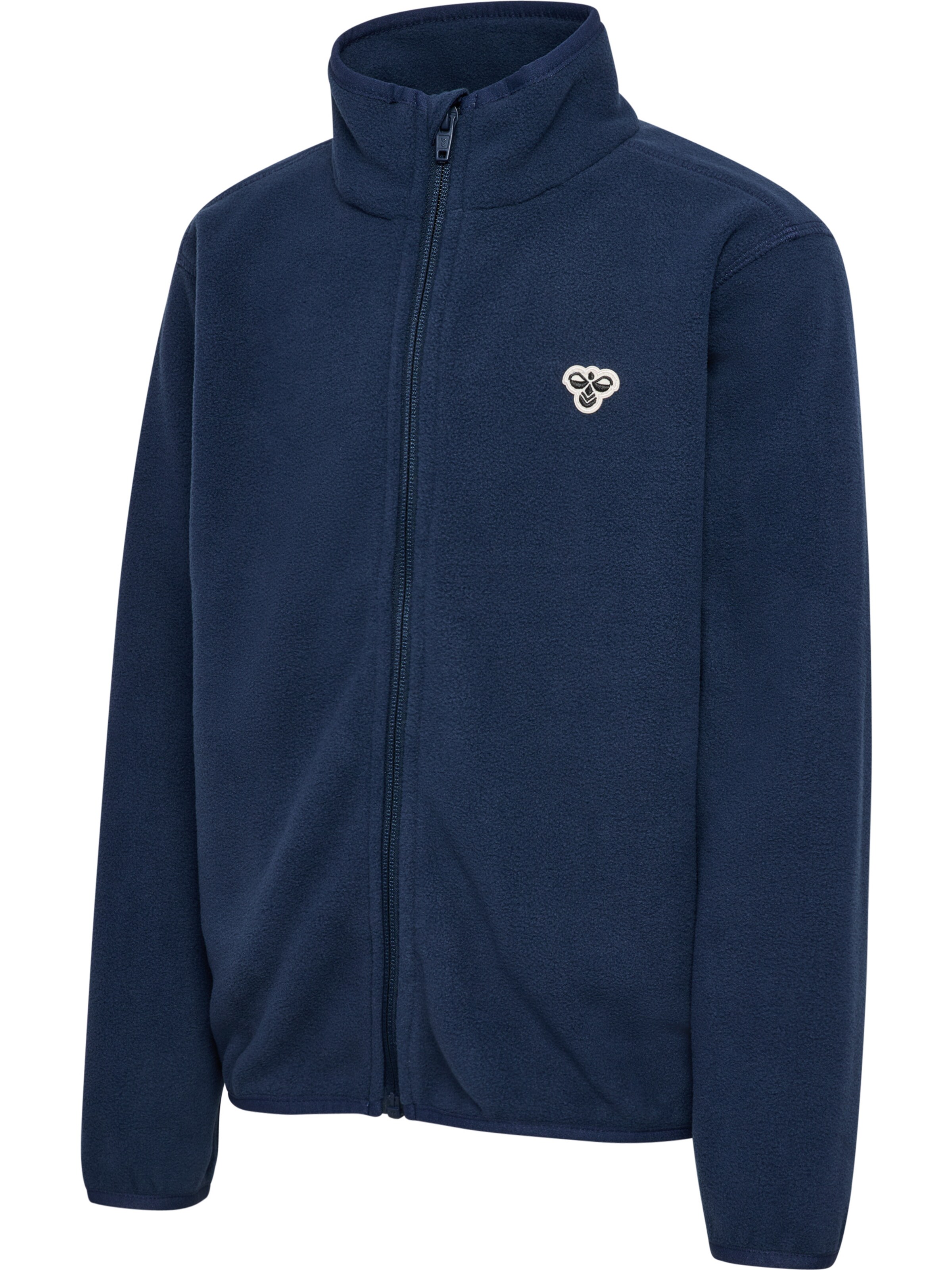 Hummel Fleece jas in Blauw