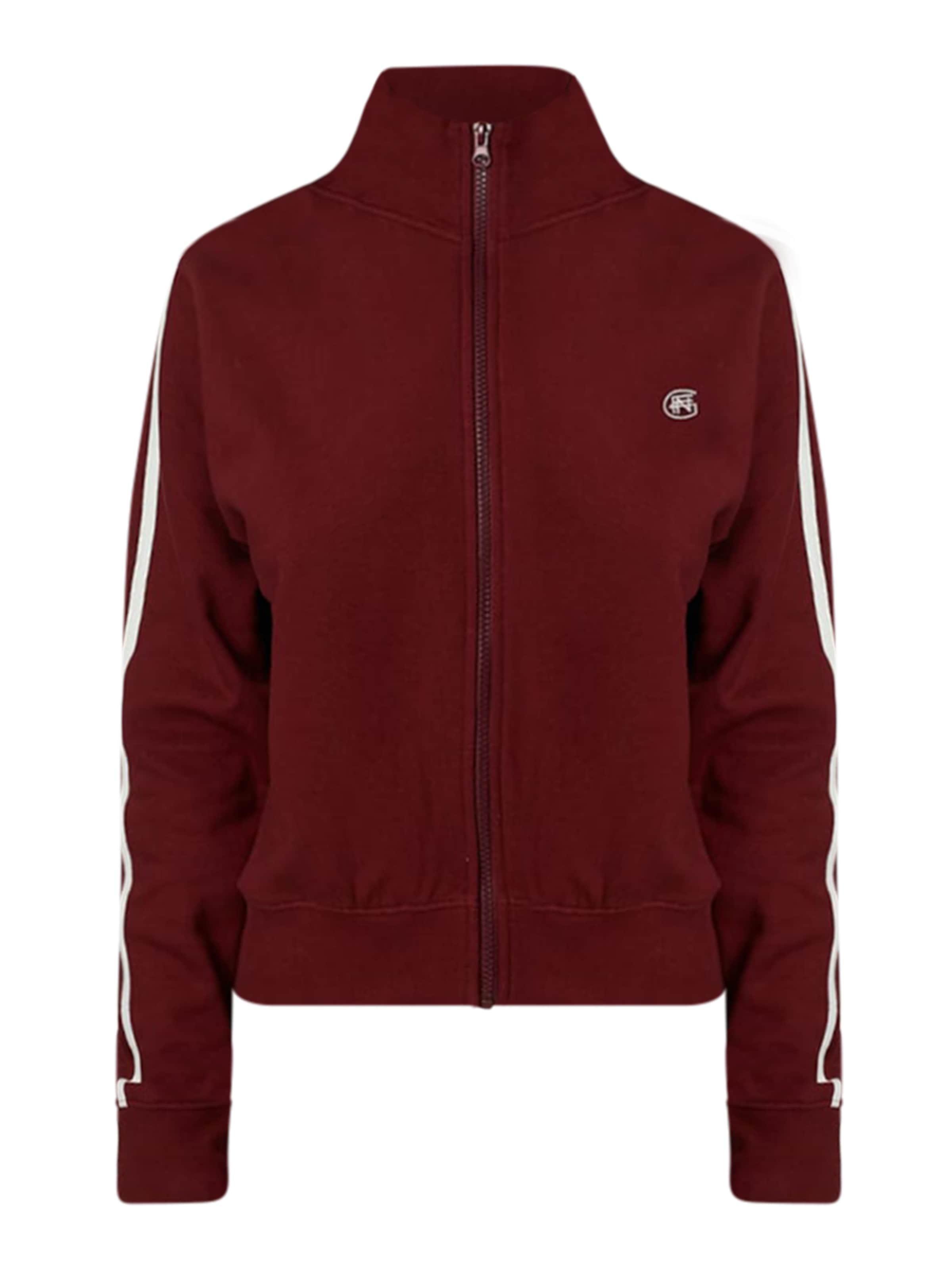 Good For Nothing Sweatvest in Rood: voorkant