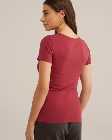 WE Fashion T-Shirt in Rot