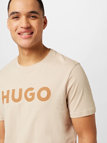 Tricou 'Dulivio' de la HUGO Red pe bej