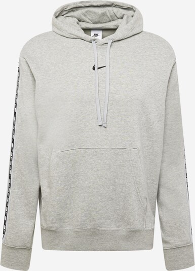 Nike Sportswear Sweatshirt i grå-meleret / sort / hvid, Produktvisning