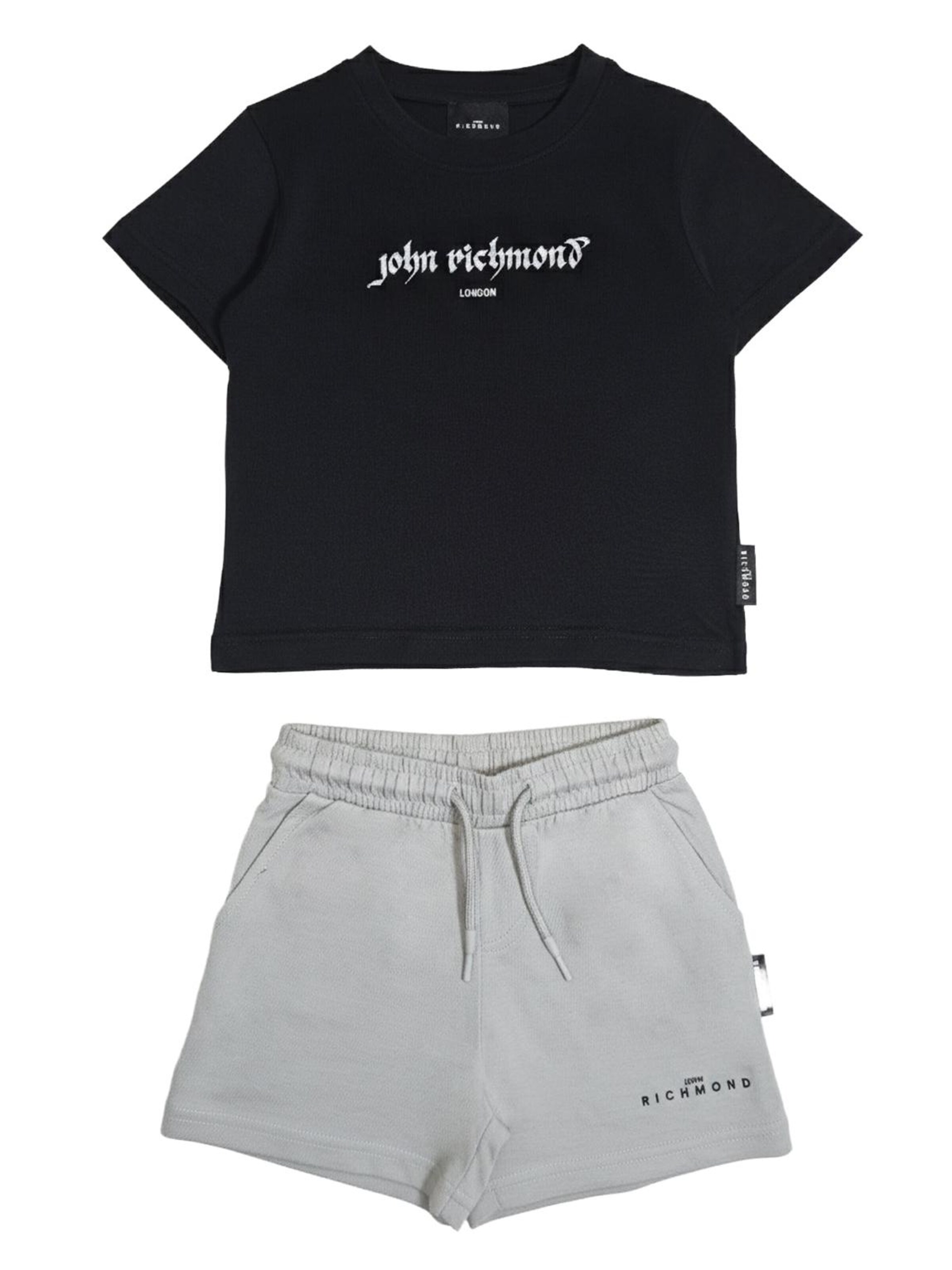 John Richmond Set in Zwart: voorkant