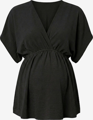 LYN MAMA Blouse in Zwart: voorkant