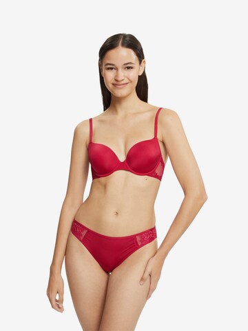 ESPRIT Push-up Bra in Red: front