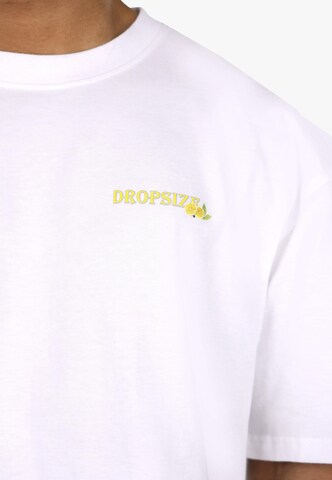 Dropsize T-Shirt 'Citrus' in Weiß