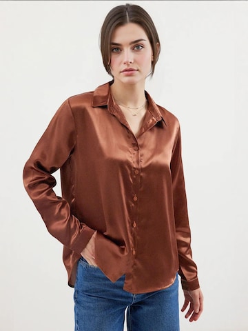 Bigdart - Blusa em castanho