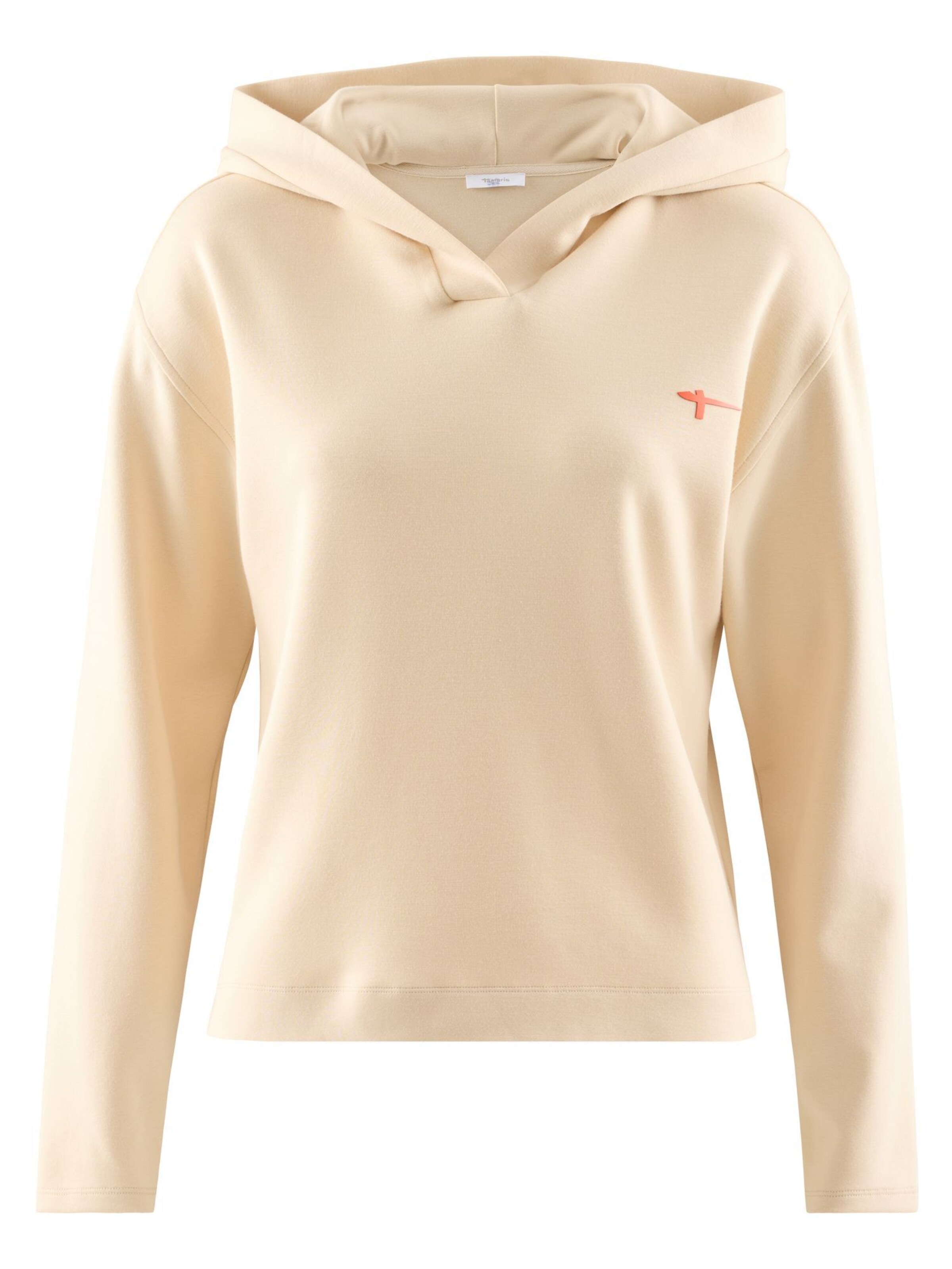 Tamaris Sweatshirt in Beige: front