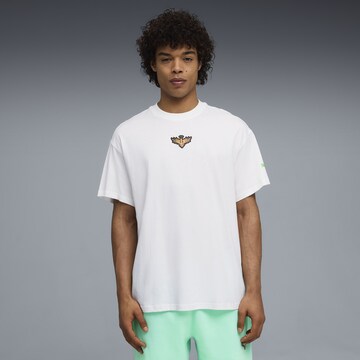 PUMA Performance shirt 'Melo Alwayz On 1' in White