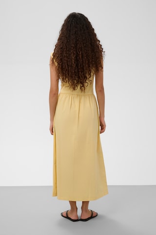 Robe 'SLSimone' SOAKED IN LUXURY en jaune
