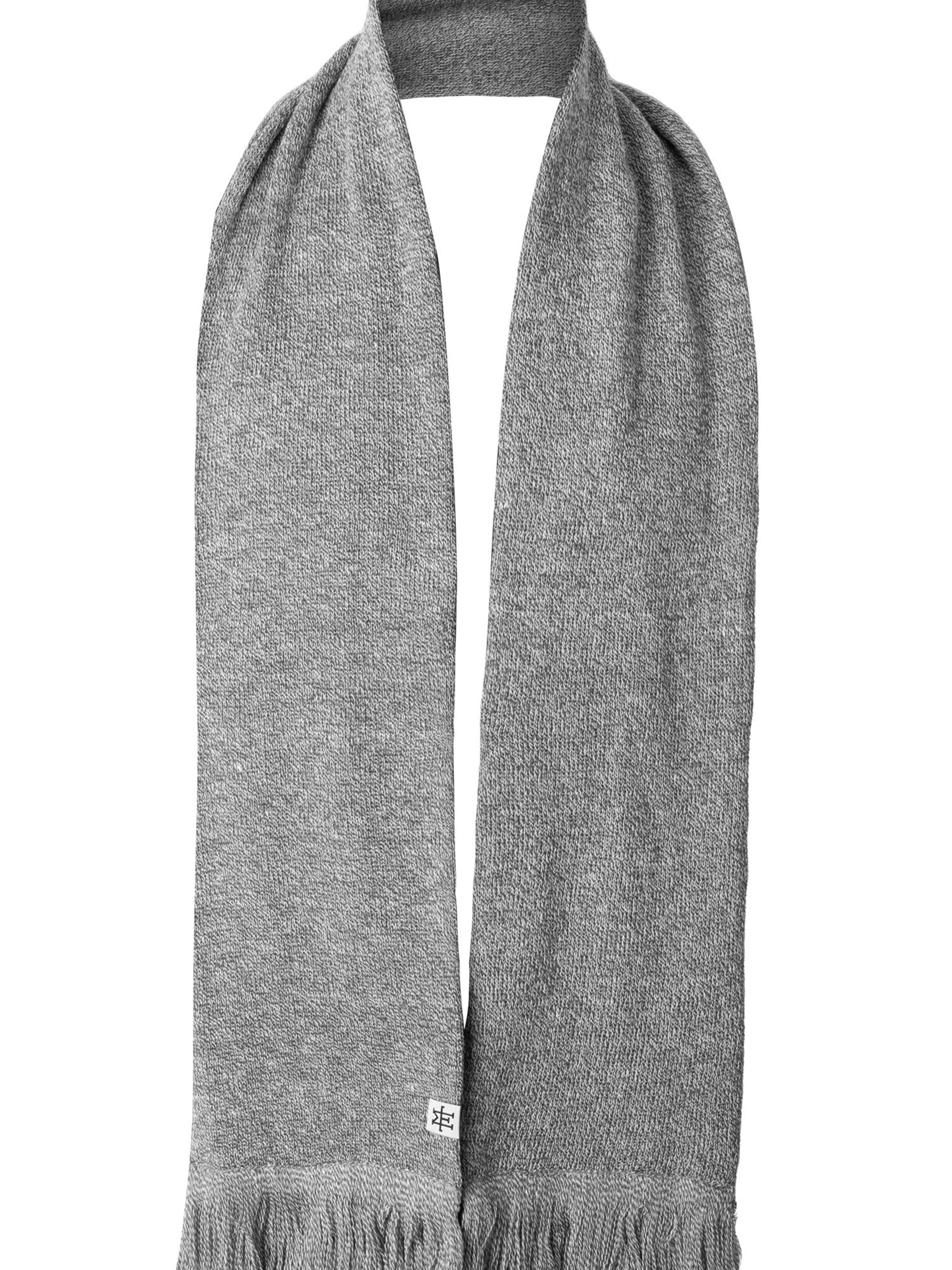 Manufaktur13 Scarf 'Fringe' in Grey