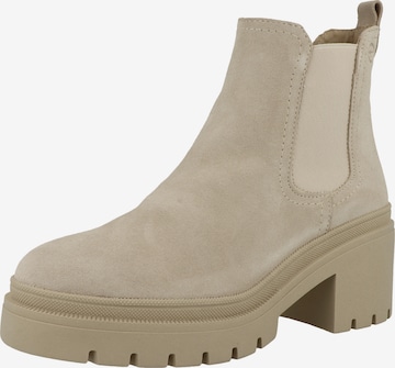 Chelsea Boots Tamaris en beige : devant