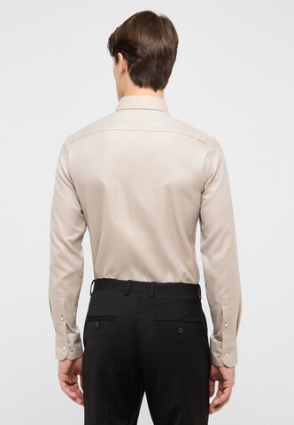 ETERNA Slim Fit Hemd in Beige