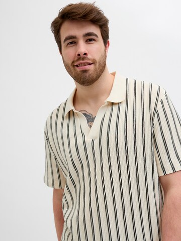 Jack & Jones Plus Paita 'JPRBLUHarry' värissä valkoinen